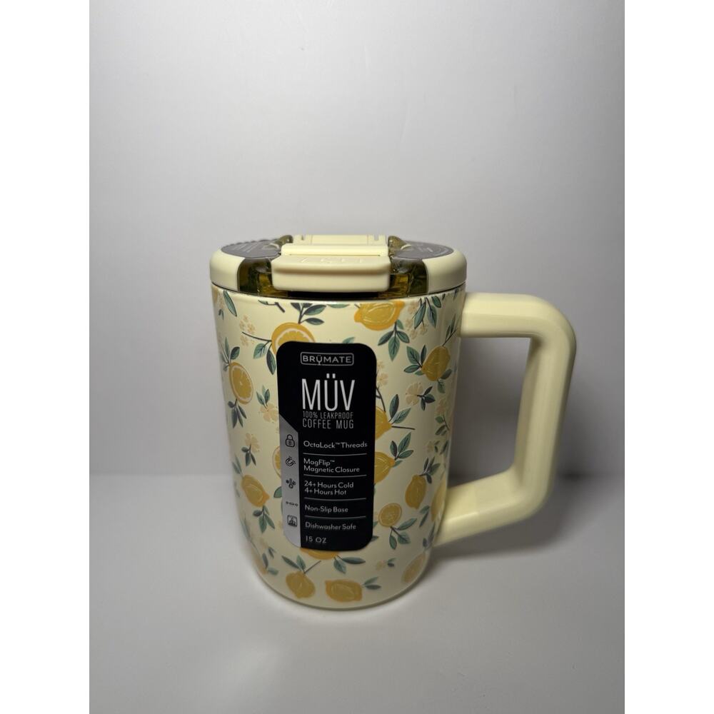 BruMate Limited Edition LIMONCELLO 15oz Muv Mug Tumbler BNWT BNIB